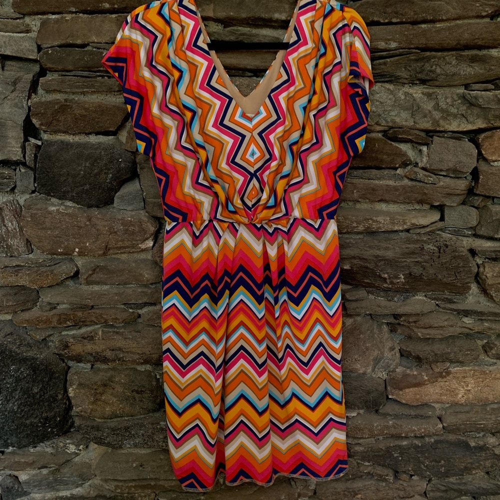 Multi colored summer dress